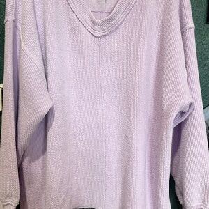Aerie oversized v neck